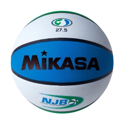 MIKASA Bx Njb Series Vulcanized Rubber Basketball - for Indoor And Outdoor, Size 5 (27.5")