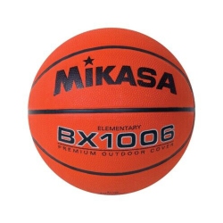 MIKASA Bx1000 Series Outdoor Rubber Basketball - Size 4 (25.5")