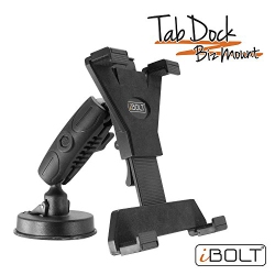IBOLT Ibbz-33754 Holder/mount for Compatible With All Tablet And Case Combinations - In Black
