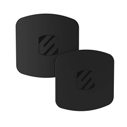 SCOSCHE Mplt44Thk2-Bp0 Magicplate Xl Thick Magnetic Mount Replacement Plate Kit In In Black