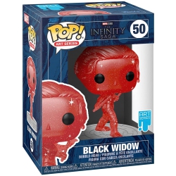 FUNKO Pop Marvel The Infinity Saga 3.75 Inch Action Figure Art Series - Widow #50 In Black