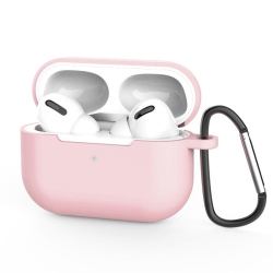 PANDACO Pink Soft Case for Airpods Charging Case (3Rd Gen) In Peach