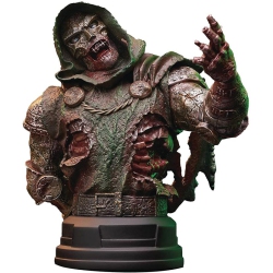 MARVEL Dc Collectible 7 Inch Bust Statue Nycc 2021 Exclusive - Zombie Dr Doom