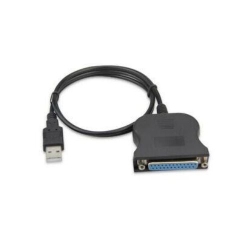 GNS USB Port to Db-25 Port Parallel Cable Cord Adapter for HP Brother Canon Printer