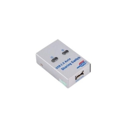 GNS 2 Port USB2.0 Auto Sharing Switch Hub for Printer Scanner Keyboard New