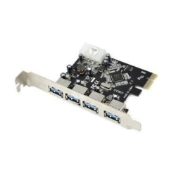 GNS 4 Port 5GBps USB 3.0 PCi-E PCi Express Card Adapter for Xp Vista Win 7 8