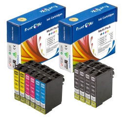 PRINTOXE ® T200 Xl 10 Ink Cartridges 200Xl Of 2 Sets+2 Bk for Epson Expression Home And Workforce Printers