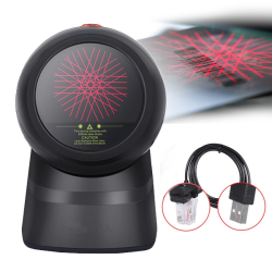 ADD CANADA Desktop Laser Barcode Scanner for Supermarket, Retail, Convenience Store In Omnidirectional