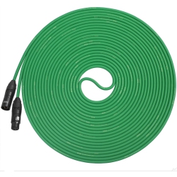 LYXPRO 50 Feet Xlr Microphone Cable Balanced Male to Female 3 Pin Mic Cord for Powered Speakers Audio Interface Professional Pro Audio Performance