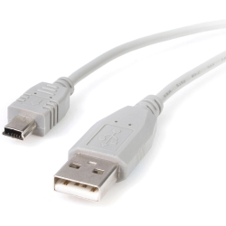 A-Z ELECTRONICS 6 Ft Mini USB Cable - A to Mini B - USB to Micro B - 6Ft USB to Micro Cable - 6Ft Micro USB Cable