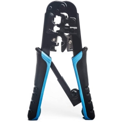 A-Z ELECTRONICS (Tm) Rj45 And Rj12, Rj11 Crimping Tool - Network Ratcheting Wire Crimper, Cutter, Strifor Cat5, Cat6 Coaxial