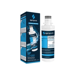 SPIROPURE Sp-Le1000 Replacement for Lg Lt1000P Refrigerator Water Filter