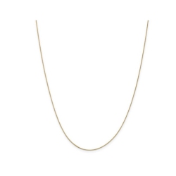 GEM AND HARMONY 14K Gold Box Chain Necklace 20 Inches (0.50Mm) In Yellow