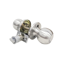 JESSAR - Door Handle for Passage Or Wardrobe Plated In Silver