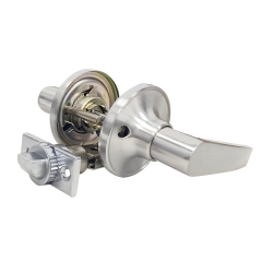 JESSAR - Passage Or Wardrobe Lever Door Handle In Silver