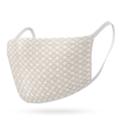 KUSHIES Washable Kids Mask - Linen Mini Print