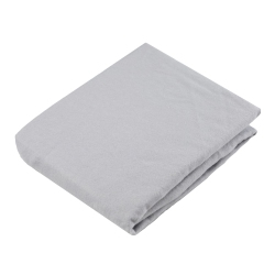 KUSHIES Flannel Fitted Change Pad Sheet - In Grey
