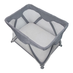 KUSHIES Waterproof Playpen Mattress Protector - In Grey