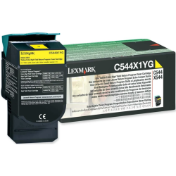 LEXMARK C544X1Yg Yellow, High Yield Original (C544X1Yg)Toner Cartridge. For: C544, X546 to X548 Series. By Azurix-Deals Canada Extra Savings