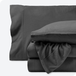 BARE HOME Fleece Sheet Set - Plush Polar Fleece, Pill-Resistant Bed Sheets - All Season Warmth, Breathable & Hypoallergenic - Twin Xl In Gray