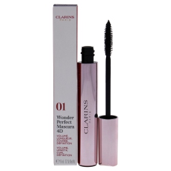 CLARINS Wonder Perfect Mascara 4D - 01 Perfect By for Women - 0.2 OZ Mascara In Black