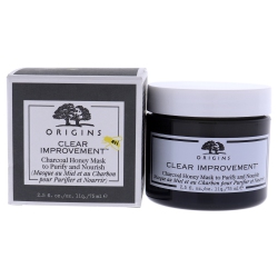 ORIGINS Clear Improvement Honey Mask to Purify And Nourish By for Unisex - 2.5 OZ Mask In Charcoal