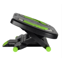 MOUSTACHE Ergonomic Footrest Adjustable In Height And Angle - In Green