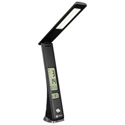 OttLite Rise LED Desk Lamp with Digital Display - Black - Only at Best Buy