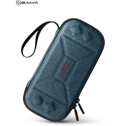 SAMA Protective Hard Case With Storage for Switch Lite Games (Blue)