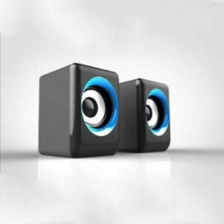 GNS Portable Speaker USB Multimedia Powered Wired Mini Surround Subwoofer Output