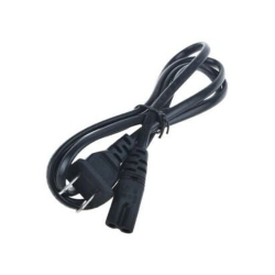 GNS 2-Prong 2 Port 8 Type End 1.2M/4Feet Us Ac Power Cord Outlet Socket Plug Cable