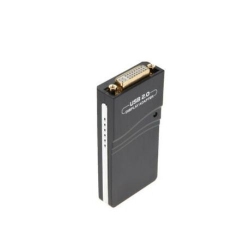GNS USB 2.0 Video Card External Graphic Adapter Dvi VGA HDMI Monition Extend Clone