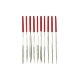 GNS Files Set Metal Needle Carving Jewelry Diamond Glass Stone Wood Tool 10PCs In Multicolor
