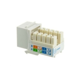 GNS Cat 6 Rj45 8P8C Punchdown Keystone Modular Ethernet Snap-In Jack Network