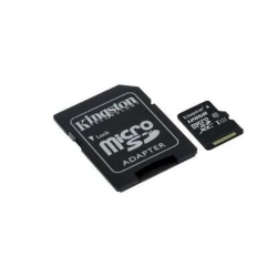 KINGSTON 128GB Micro Sd Memory Card 128G Sdhc Class 10 Uhs-I Tf W/ Sd Adapter