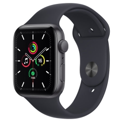 APPLE Refurbished (Good) - Watch Se (Gps) 44MM Space Aluminum Case With Midnight Sport Band (2021) In Grey