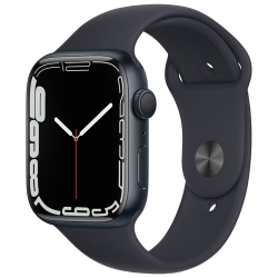 APPLE Refurbished (Good) - Watch Series 7 (Gps) 45MM Midnight Aluminum Case With Midnight Sport Band In Multicolor