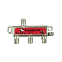 COMMSCOPE Sv-3Bg 3-Way Balanced Coaxial Splitter, 5-1002 Mhz
