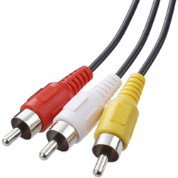 DIRECTV Rca 6 Ft Audio/video Composite Cable DVD/vcr/sat Yellow/white/red Connectors