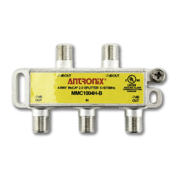ANTRONIX 4 Way Mmc1004H-B 5-1675 Mhz Moca 2.0 Splitter for Frontier Formerly Verizon Fios