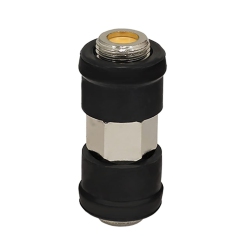 PERFECT VISION Cable Extension Coupler (Barrel / Splice) With Weather Boots for Water Proof Connection - 100 Pack (Dtvf8