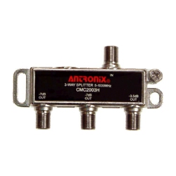 ANTRONIX High Performance 3-Way Cable Tv Splitter Cmc2003H-A Ota Coaxial 5-1002M