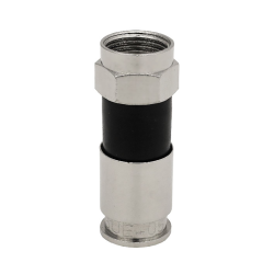 PERFECT VISION Pv6Ue-05 Ridgeloc Сompression Сonnectors Rg6 Coax Cable Bag Of 10