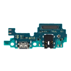 ESOURCE PARTS Replacement Charging Port Board With Headphone Jack for for Samsung Galaxy A21S (2020)