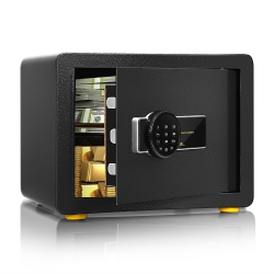 COSTWAY 1.0 Cu Ft Electronic Digital Security Safe Box W/ Keypad & Key for Home Office