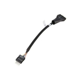 GNS USB 3.0 20-Pin Motherboard Header Female to USB 2.0 9-Pin Male Adapter Cable