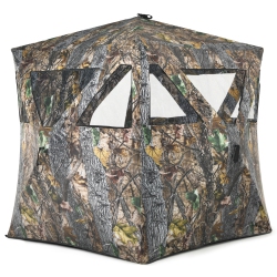 TOPBUY Patiojoy Pop-Up Hunting Ground Blind Portable Camo Hunting Tent Suitable for 3 People