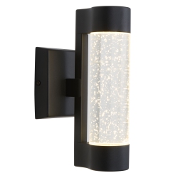 ARTIKA Bubble Flow Integrated Led Outdoor Wall Light (Amp105-Rnbl), Stainless Steel