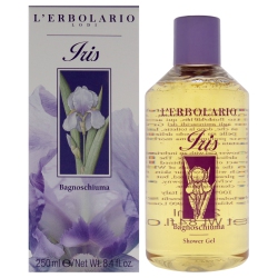 LERBOLARIO Shower Gel - Iris By for Women - 8.4 OZ Shower Gel