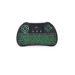GNS Wireless Touch Pad Keyboard USB 2.4G Multi Point W RGB Backlight Cordless Keypad